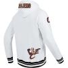 Pro Standard Mens NBA City Ransom Pull Over Hoodie(White/Black)