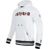 Pro Standard Mens NBA City Ransom Pull Over Hoodie(White/Black)