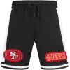 Pro Standard Mens NFL DIY Pick Stitch Athletic Short(Black)