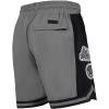 Pro Standard Mens NFL DIY Pick Stitch Athletic Short(Gray/Black)