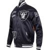 Pro Standard Mens NFL Sublimated Satin Jacket Satin Jacket(Black)