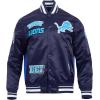 Pro Standard Mens NFL Sublimated Satin Jacket Satin Jacket(Blue)