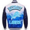 Pro Standard Mens NFL Sublimated Satin Jacket Satin Jacket(Blue)