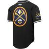 Pro Standard NBA Mens Mens NBA Denver Nuggets Classic Player Mesh Down Top(Black)