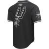 Pro Standard NBA Mens Mens NBA San Antonio Spurs Classic Player Mesh Down Top(Black)