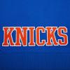 Pro Standard NBA womens Womens Nba New York Knicks Classic Player Brushed Back French Terry Cropped Pullover Hoodie(Royal Blue)