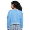 Pro Standard NCAA womens Womens College Classic Chenille Brushed Back French Terry Crewneck Sweatshirt(University Blue)