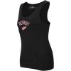 Pro Standard NHL Womens Pro Standard Womens NHL Classic Chenille Cotton Tank Top(Black)