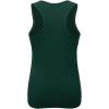 Pro Standard NHL Womens Pro Standard Womens NHL Classic Chenille Cotton Tank Top(Forest Green)