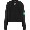 Pro Standard Womens NBA Game Day Classics Cotton Double Knit Crewneck Sweatshirt(Black)
