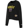 Pro Standard Women’s NBA Los Angeles Lakers Classic Player Cropped Pullover Sweatshirt(Black)