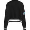 Pro Standard Womens NFL Mash Up Crewneck Sweatshirt(Black)