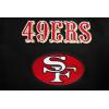 Pro Standard Womens NFL Retro Classics Varsity Jacket(Black/Red/Black)