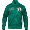 Mens NBA Souvenir Satin Jacket(Kelly Green)