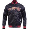 Pro Standard Mens NFL City Signature Leather Jacket(Black)