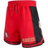 Pro Standard Mens NFL DIY Pick Stitch Athletic Short(Red/Black)