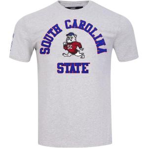 Pro Standard Mens Mens College College Classic Chenille Cotton Single Short Sleeve Tee(Royal Blue)