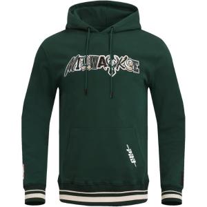 Pro Standard Mens NBA City Ransom Pull Over Hoodie(Forest Green)