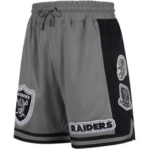 Pro Standard Mens NFL DIY Pick Stitch Athletic Short(Gray/Black)