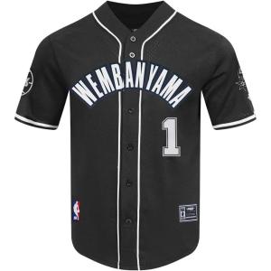 Pro Standard NBA Mens Mens NBA San Antonio Spurs Classic Player Mesh Down Top(Black)