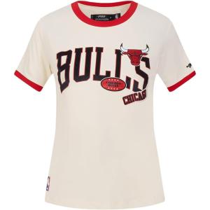 Pro Standard NBA Womens Womens NBA Retro Cascade Cotton Short Sleeve Slim Tee(Team Color)