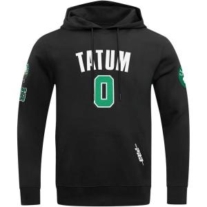 Pro Standard NBA mens Mens Nba Boston Celtics Classic Player Cotton Double Knit Pull Over Hoodie(Black)