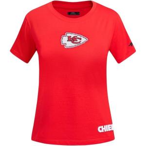 Pro Standard Womens NFL Game Day Classics Short Sleeve Slim Tee(Red)