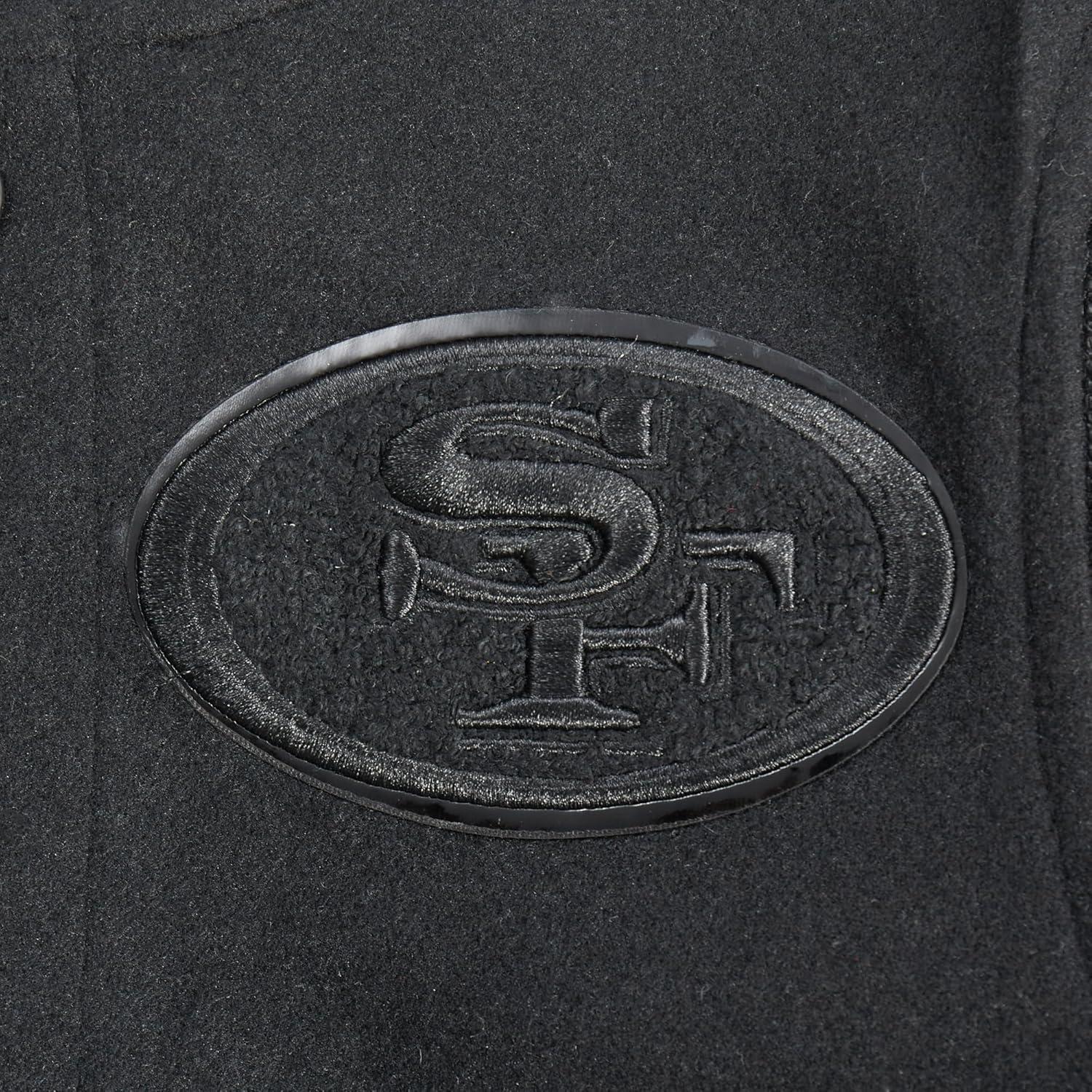 image:imagePro Standard Little Boys NFL Classic Varsity JacketJet Black
