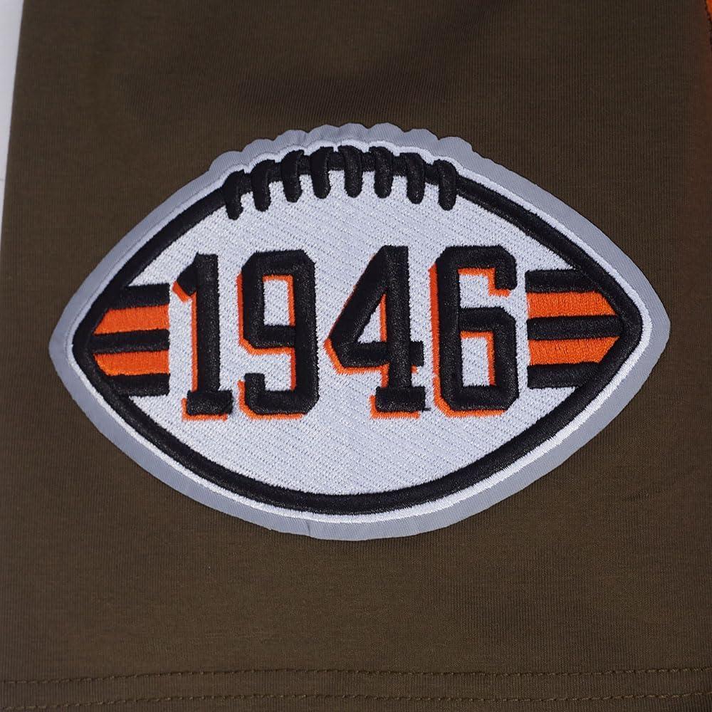 image:imagePro Standard Mens NFL Mashup Cotton Single Short Sleeve TeeBrown