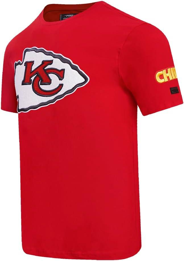 image:imagePro Standard Mens NFL Mashup Cotton Single Short Sleeve TeeRed