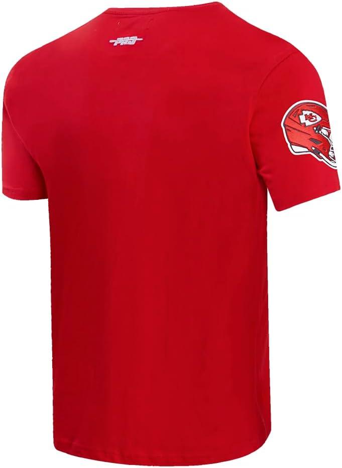 image:imagePro Standard Mens NFL Mashup Cotton Single Short Sleeve TeeRed