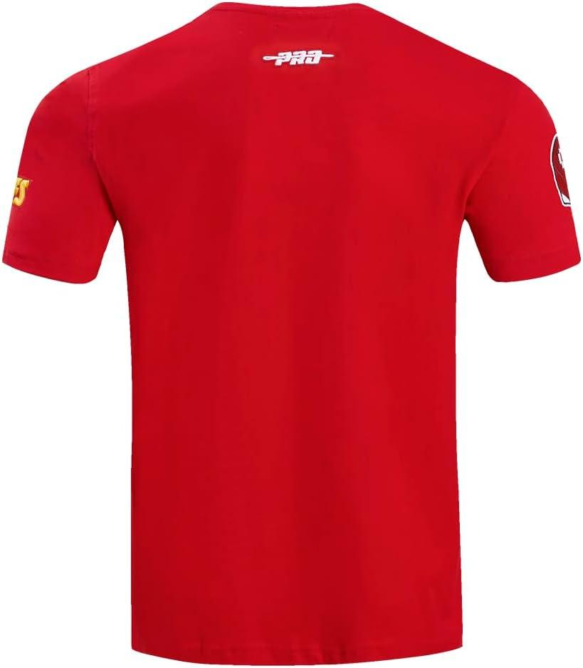 image:imagePro Standard Mens NFL Mashup Cotton Single Short Sleeve TeeRed
