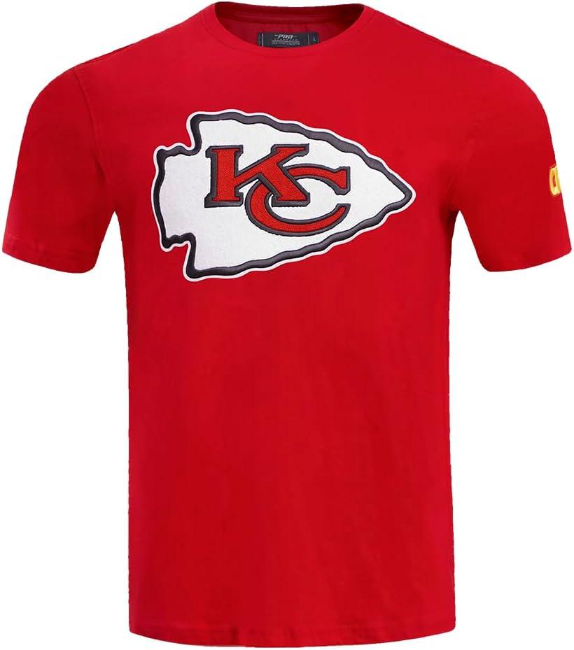 image:imagePro Standard Mens NFL Mashup Cotton Single Short Sleeve TeeRed