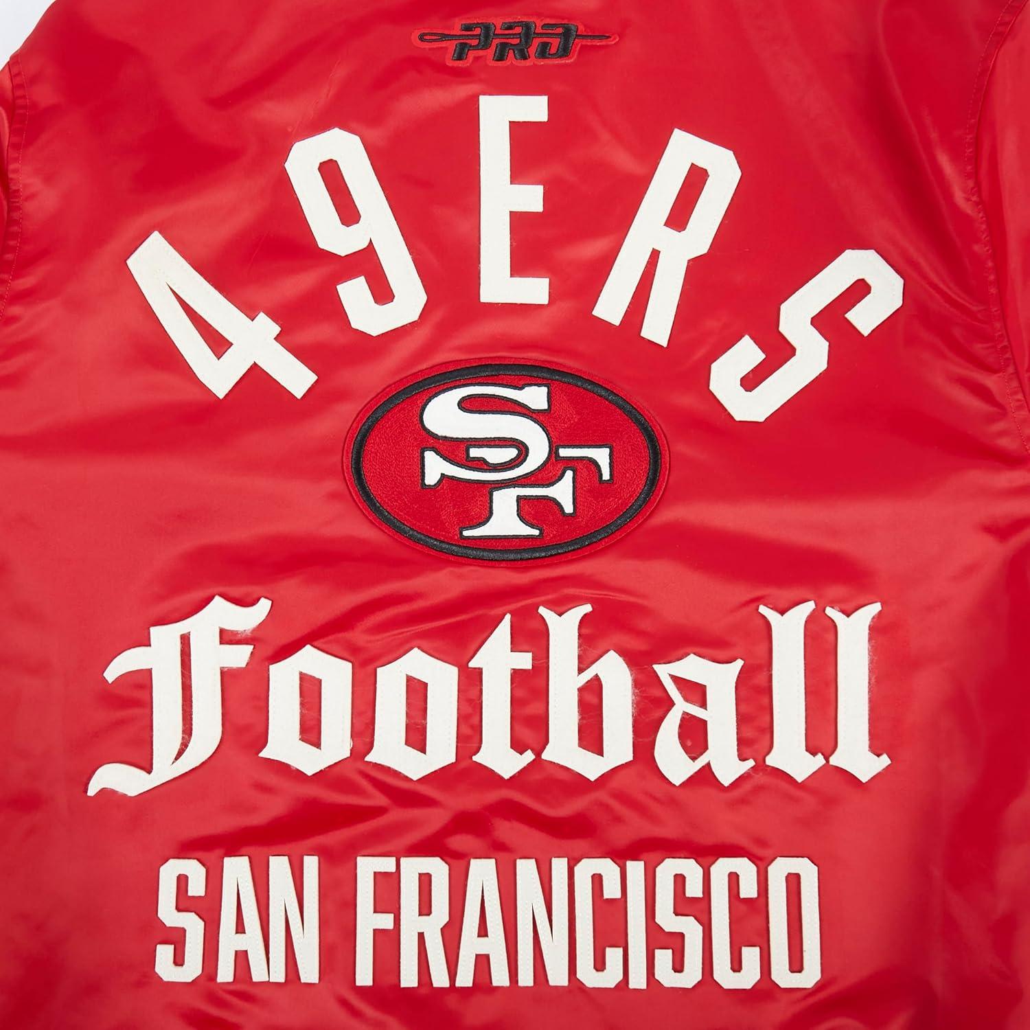 image:imagePro Standard Mens NFL Modern Originals Satin JacketRed
