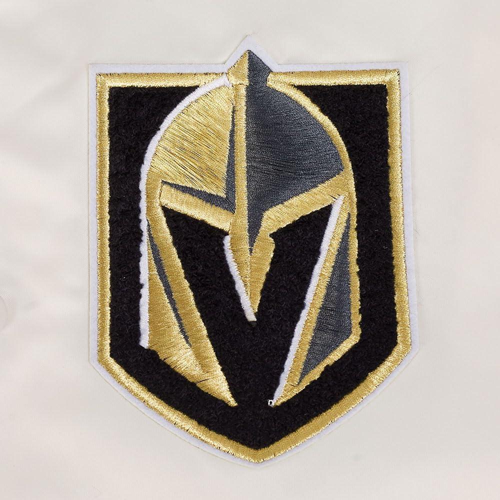 image:imagePro Standard Mens NHL Retro Classics Satin JacketEggshell Black