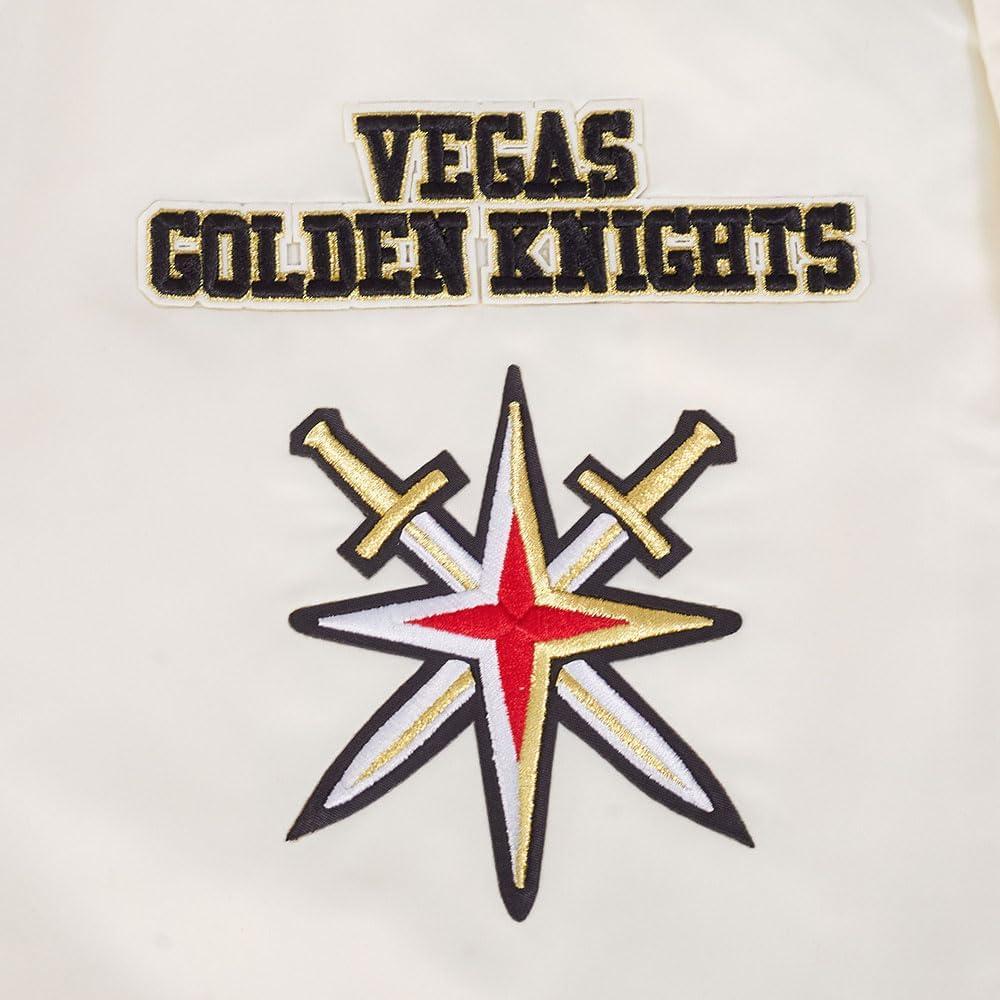 image:imagePro Standard Mens NHL Retro Classics Satin JacketEggshell Black