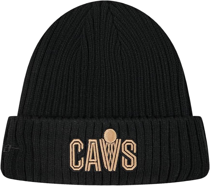 image:imagePro Standard NBA Cleveland Cavaliers Modern Originals Heavyweight Knit Beanie Unlined Cuffed Black Os
