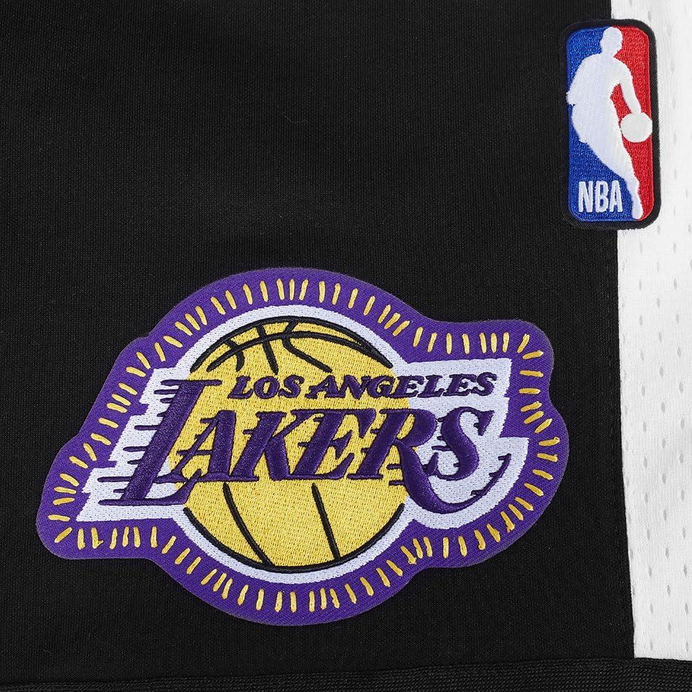 image:imagePro Standard NBA Mens Mens NBA DIY Pick Stitch Cotton Double Knit Athletic ShortBlack
