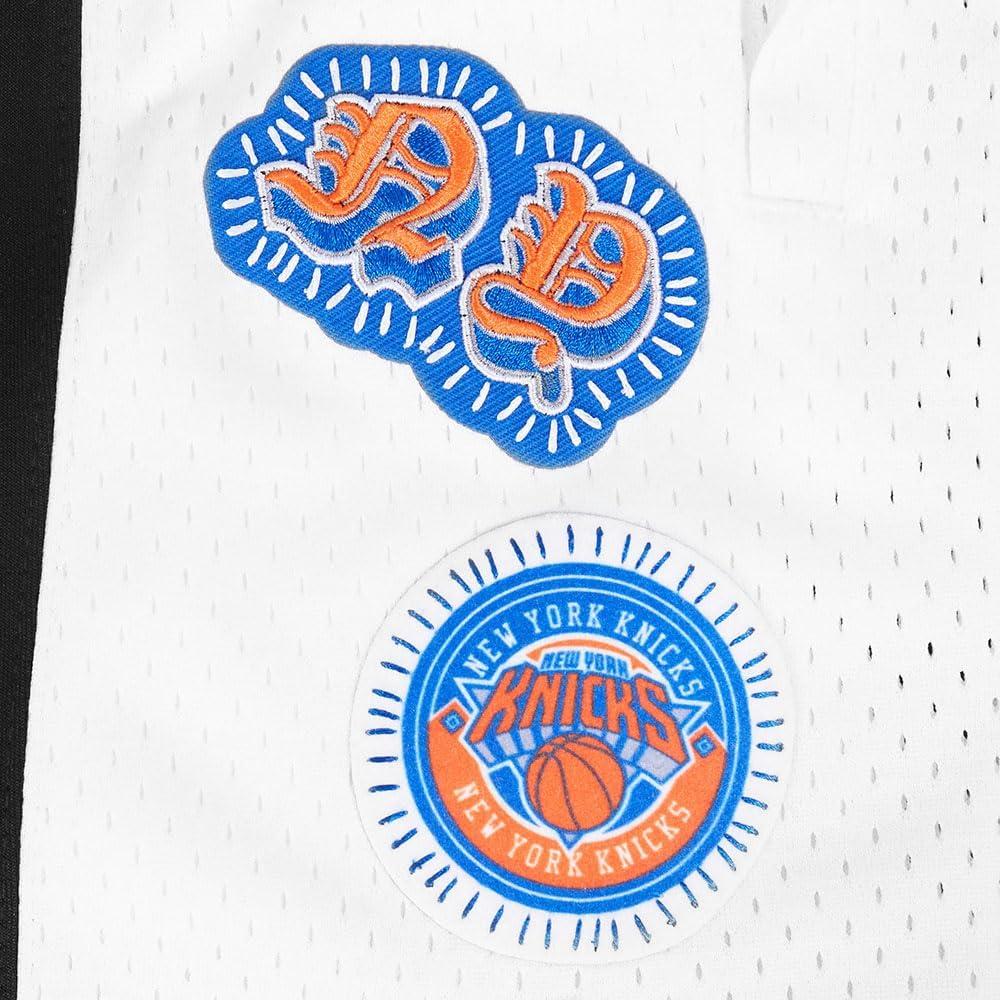 image:imagePro Standard NBA Mens Mens NBA DIY Pick Stitch Cotton Double Knit Athletic ShortBlack