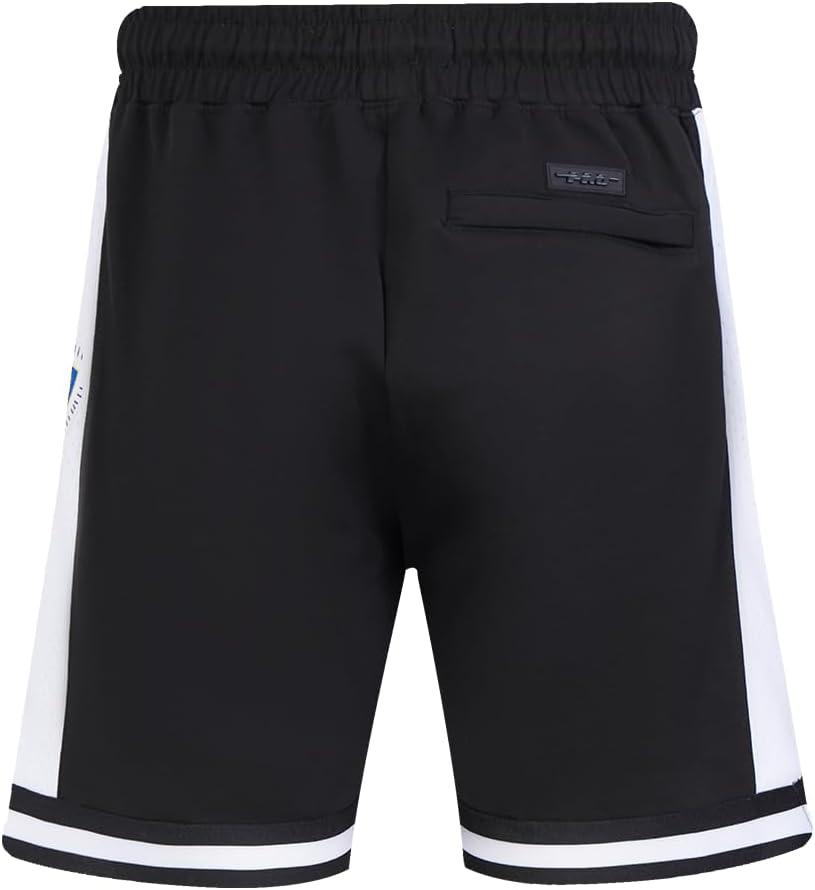 image:imagePro Standard NBA Mens Mens NBA DIY Pick Stitch Cotton Double Knit Athletic ShortBlack