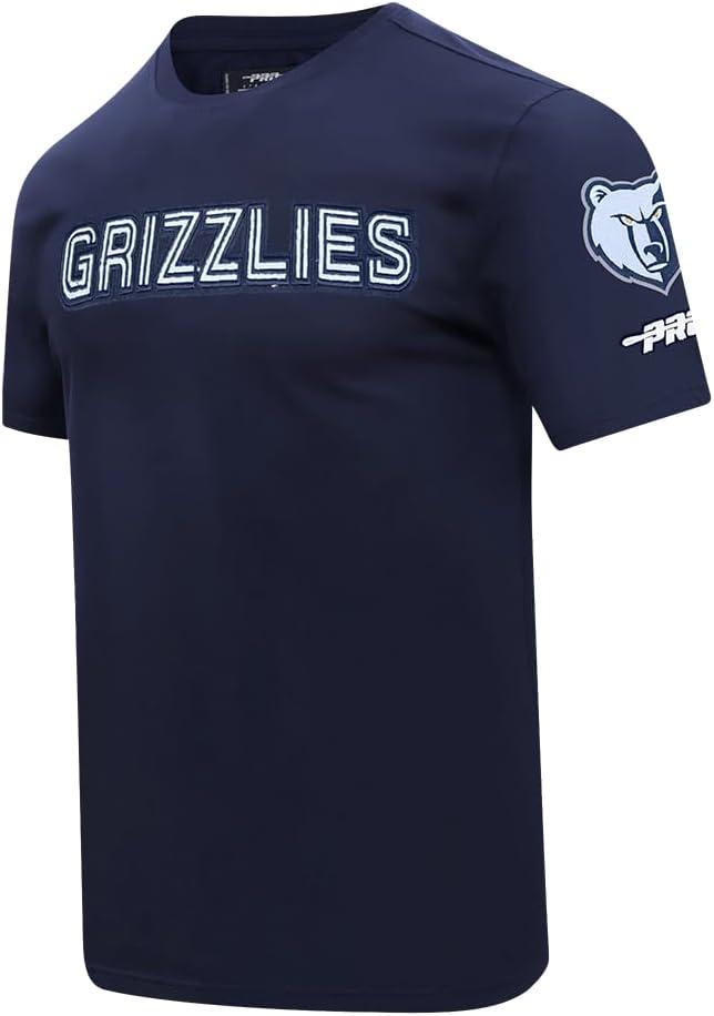 image:imagePro Standard NBA Mens Mens NBA Memphis Grizzlies Classic Player Cotton Short Sleeve TeeMidnight Navy