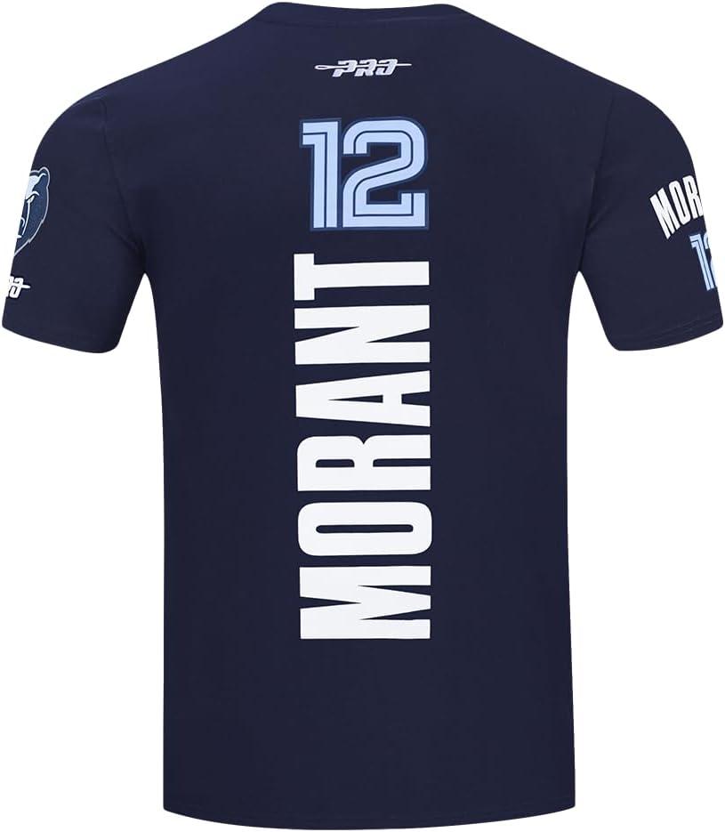 image:imagePro Standard NBA Mens Mens NBA Memphis Grizzlies Classic Player Cotton Short Sleeve TeeMidnight Navy