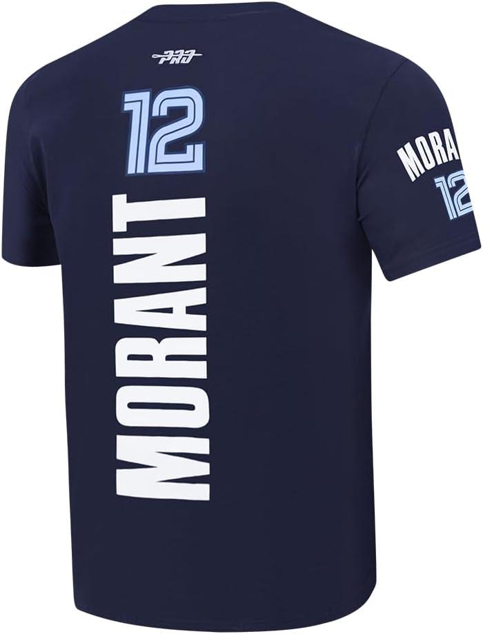 image:imagePro Standard NBA Mens Mens NBA Memphis Grizzlies Classic Player Cotton Short Sleeve TeeMidnight Navy