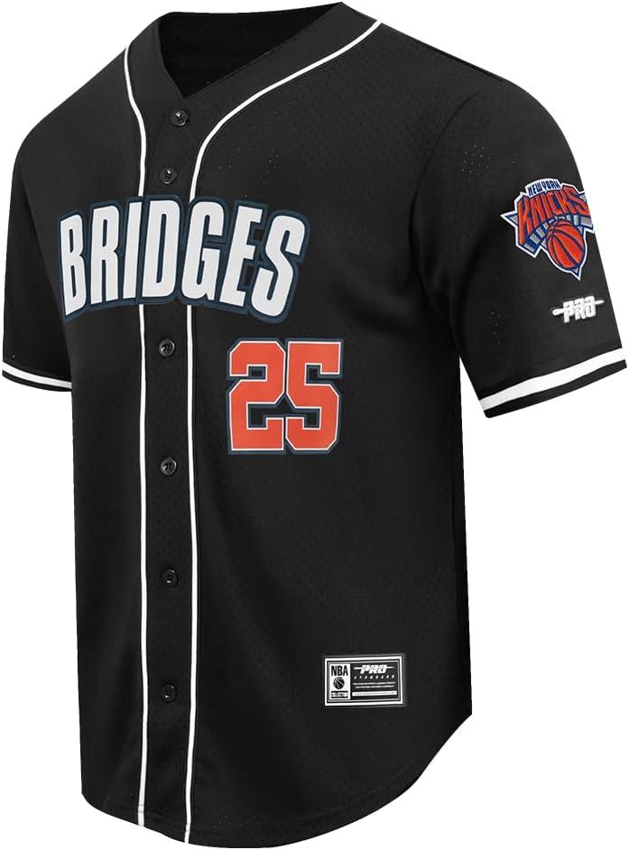 image:imagePro Standard NBA Mens Mens NBA New York Knicks Classic Player Mesh Down TopBlack