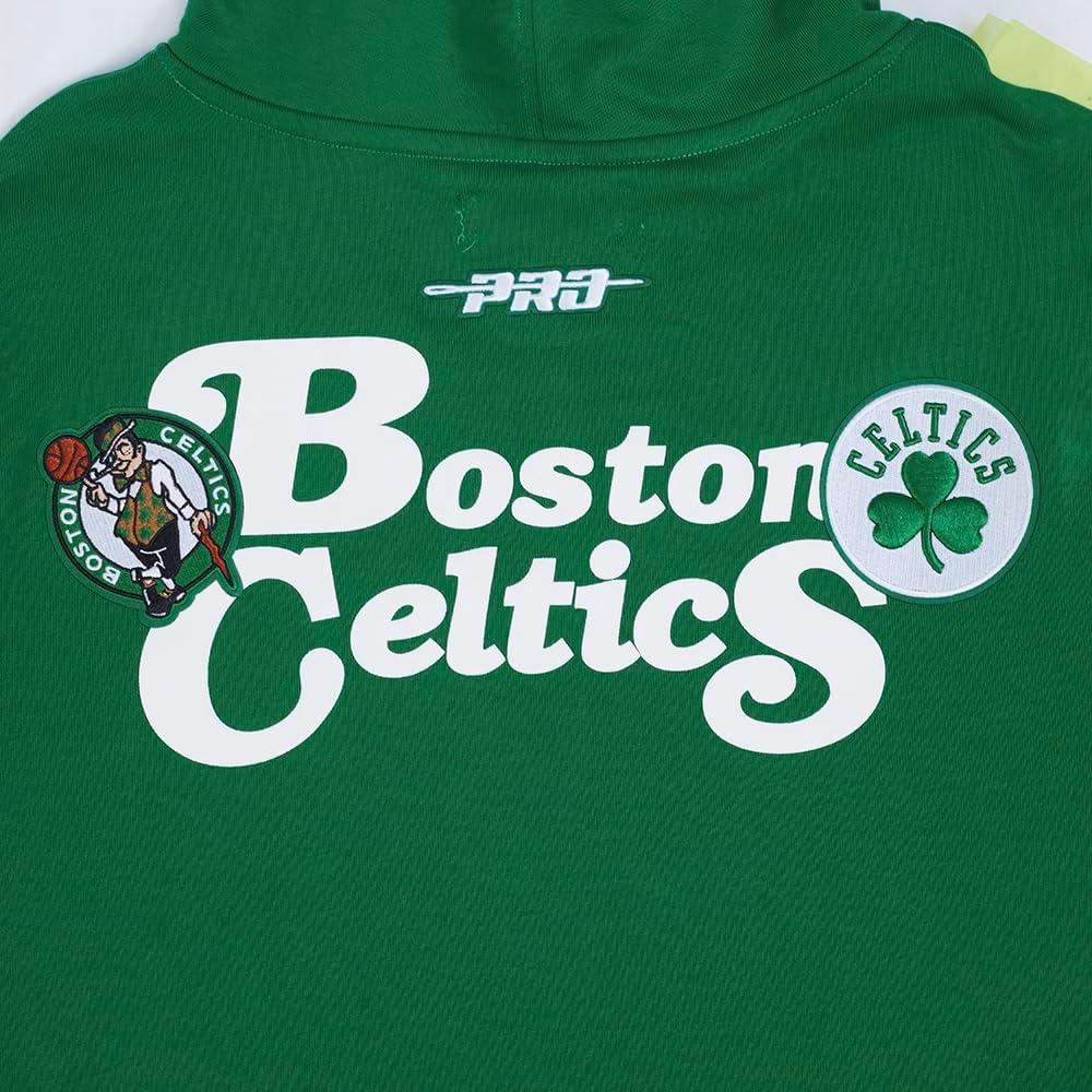 image:imagePro Standard NBA mens Mens Nba Souvenir Brushed Back French Terry Pull Over HoodieKelly Green
