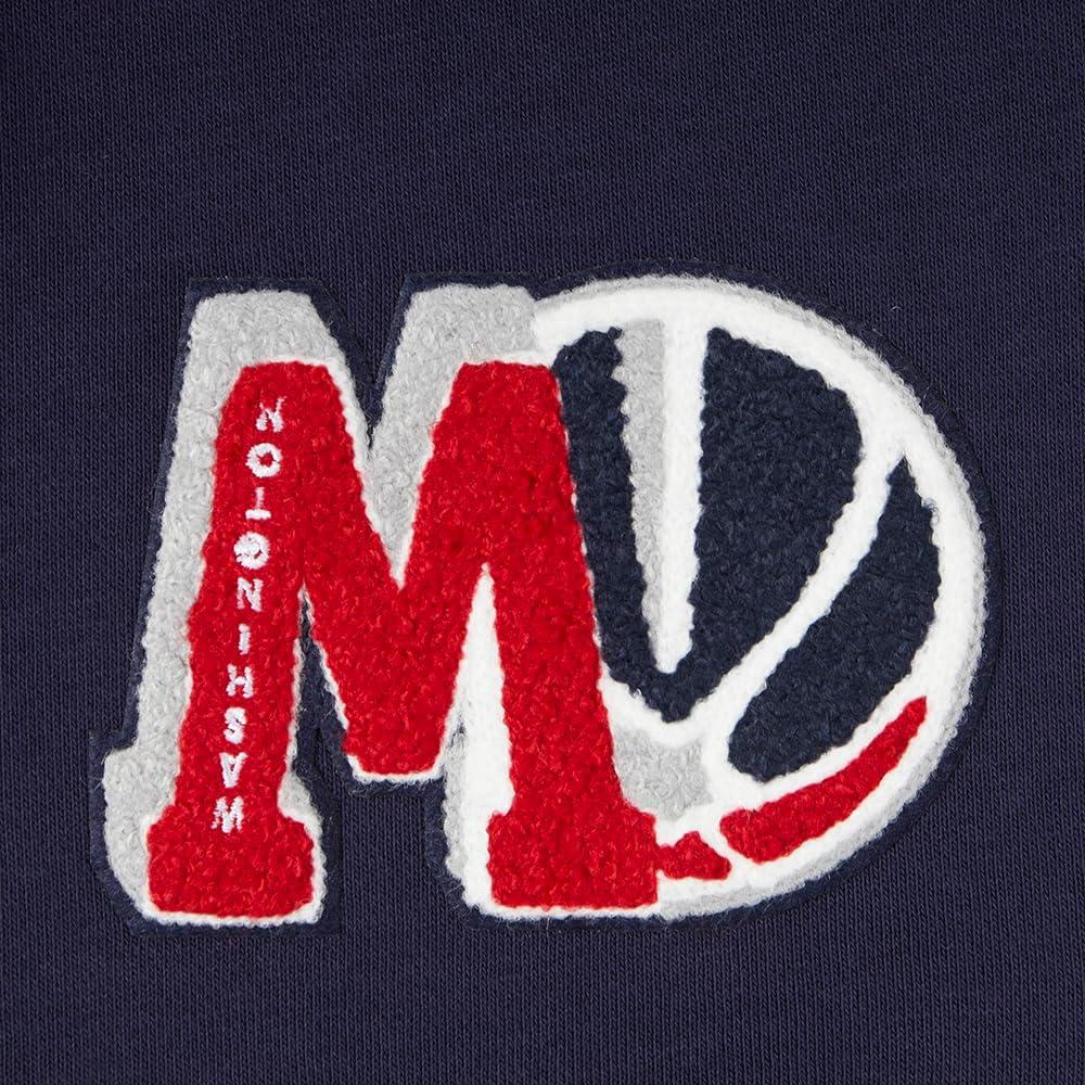 image:imagePro Standard Womens NBA Mash Up Cropped Pullover HoodieMidnight NavyRedMidnight Navy