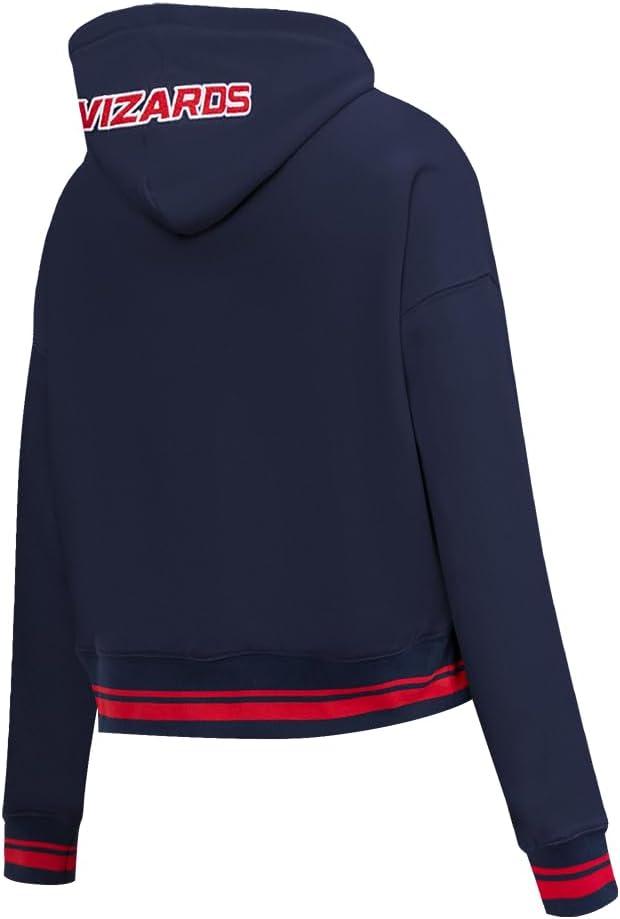 image:imagePro Standard Womens NBA Mash Up Cropped Pullover HoodieMidnight NavyRedMidnight Navy