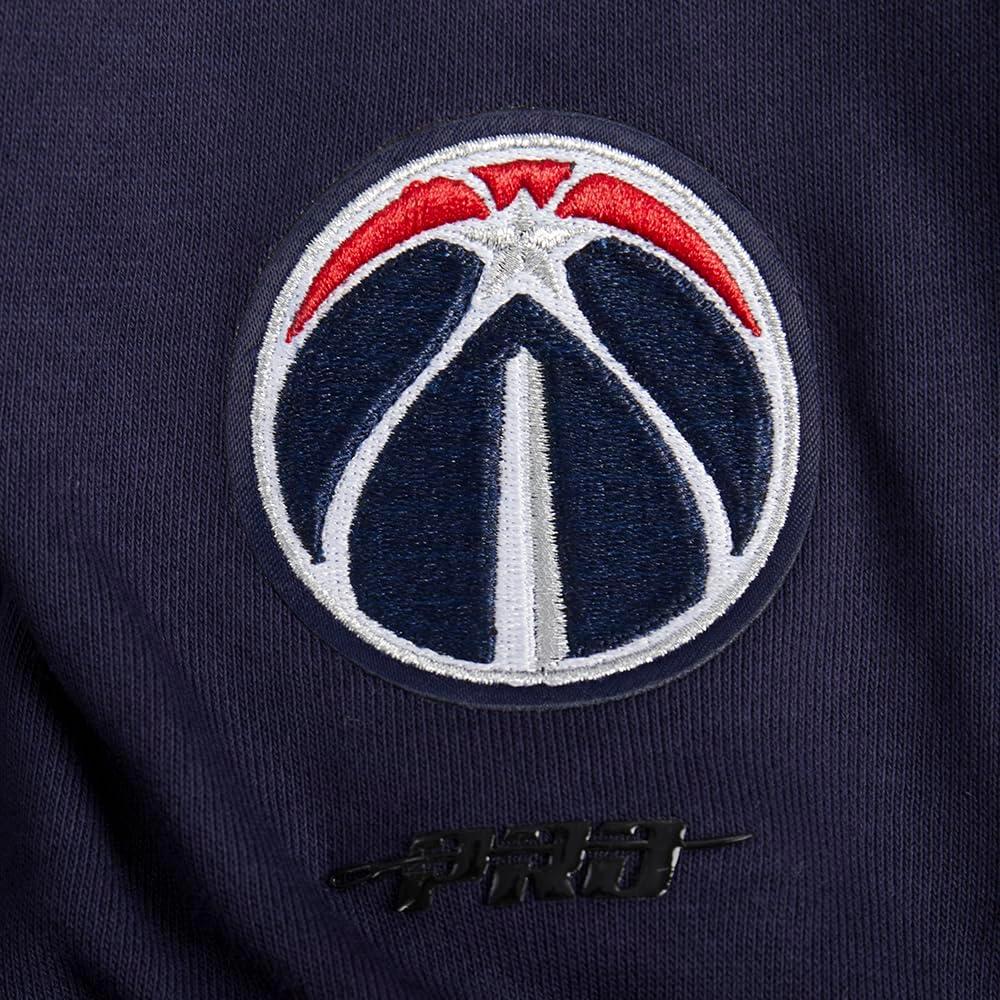 image:imagePro Standard Womens NBA Mash Up Cropped Pullover HoodieMidnight NavyRedMidnight Navy