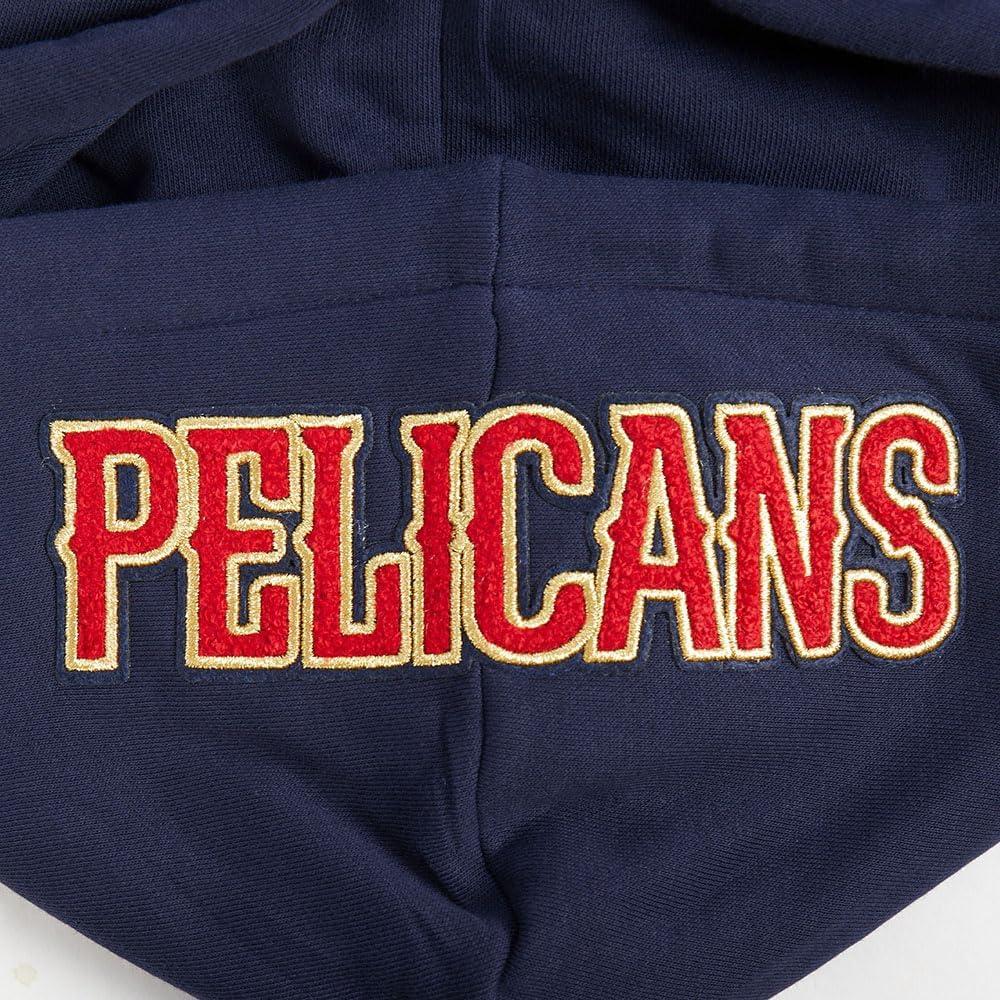 image:imagePro Standard Womens NBA Mash Up Cropped Pullover HoodieMidnight NavyRedMidnight Navy