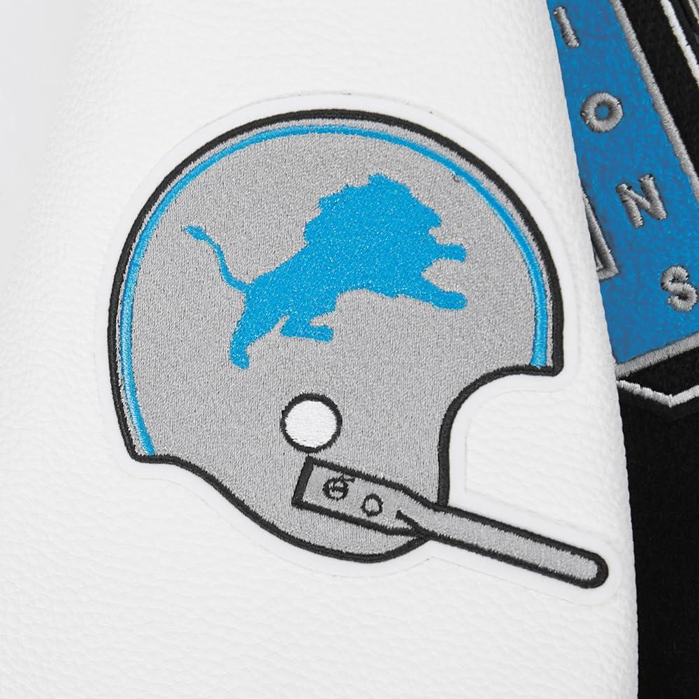 image:imagePro Standard Womens NFL Best of Varsity JacketBlackWhite